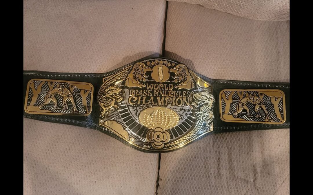 FMW Independent World Championship Belt – ELT Belts