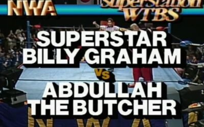 NWA WCW Wrestling Billy Graham vs Abdullah The Butcher