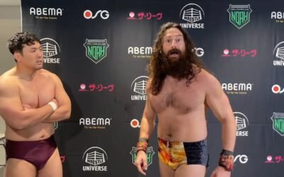 Saxon Huxley has arrived in Pro wrestling Noah! #noah_ghc #noah_eng