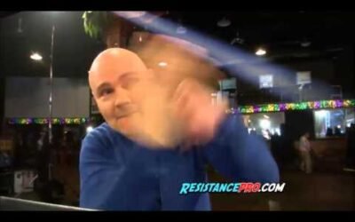 Billy Corgan and Walter E. Smithe Wrestling