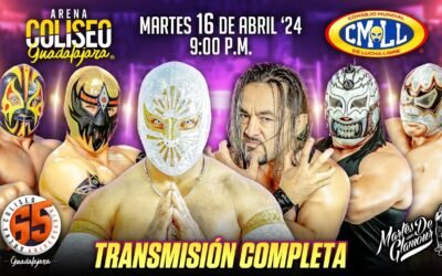 CMLL EN VIVO DESDE LA ARENA COLISEO GDL: MARTES DE GLAMOUR / 16 DE ABRIL 2024