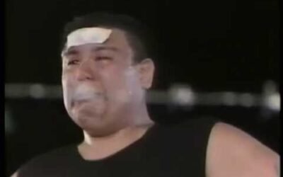 Atsushi Onita vs. Sambo Asako (No Ropes Exploding Bared Wire Death Match)