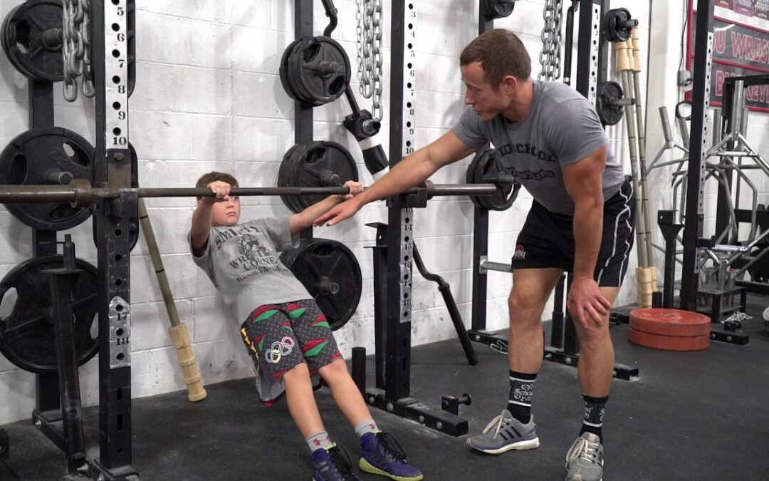 Youth Wrestling Strength Training: body weight slant row