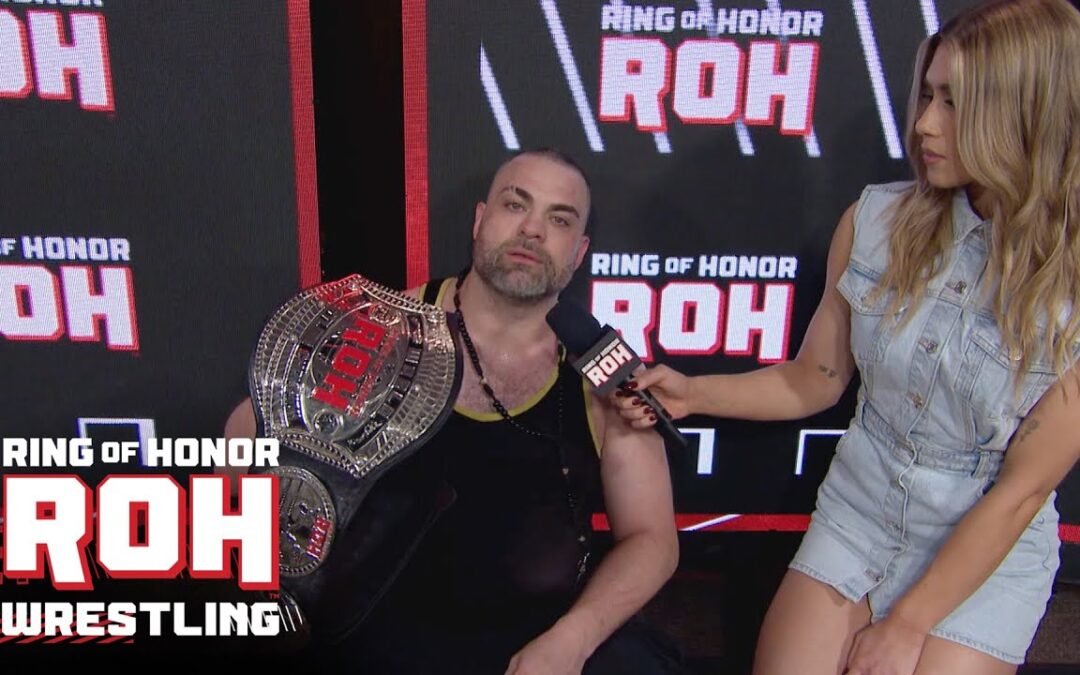 ROH World Champion Eddie Kingston On The Responsibility of Being a World Champion | ROH TV 11/16/23