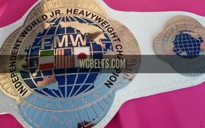 FMW Independent World Junior Heavyweight Championship Belt | The Great Sasuke | wcbelts