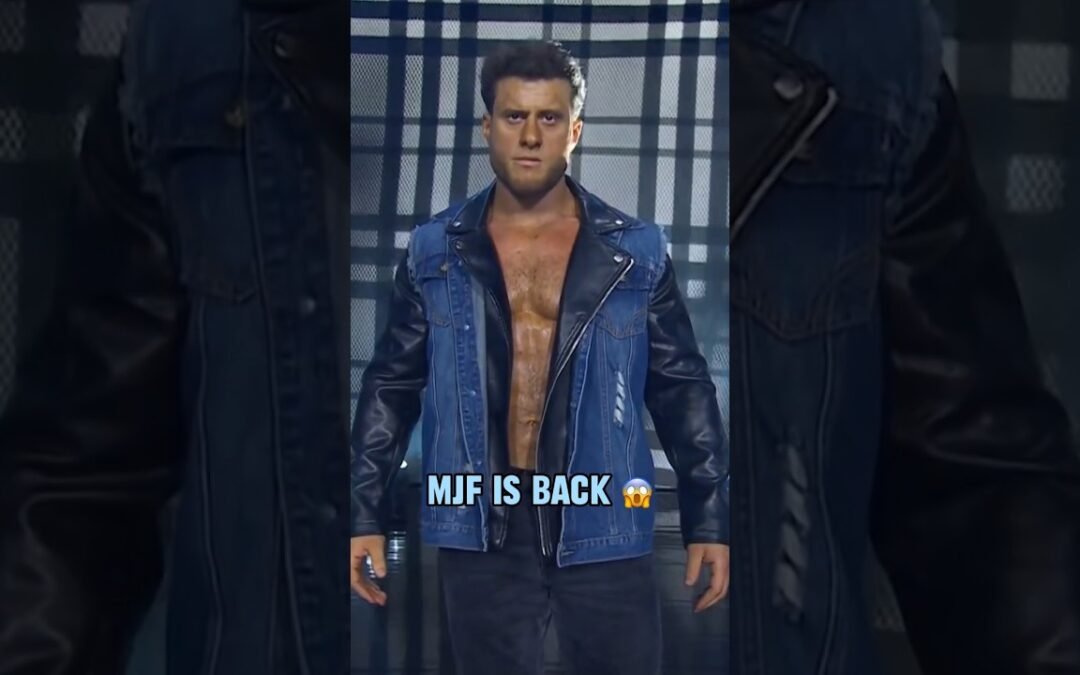 MJF returns at AEW Double or Nothing to confront Adam Cole 🚨 @AEW