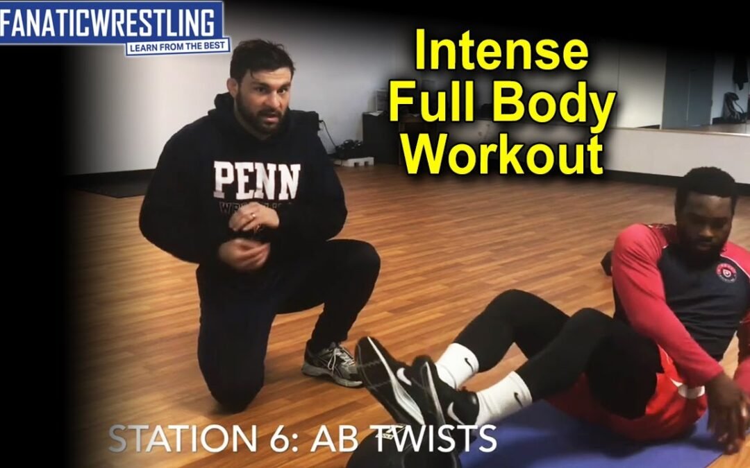 Wrestling Workout – Full Body High Intensity Circuit Training with Dan Vallimont