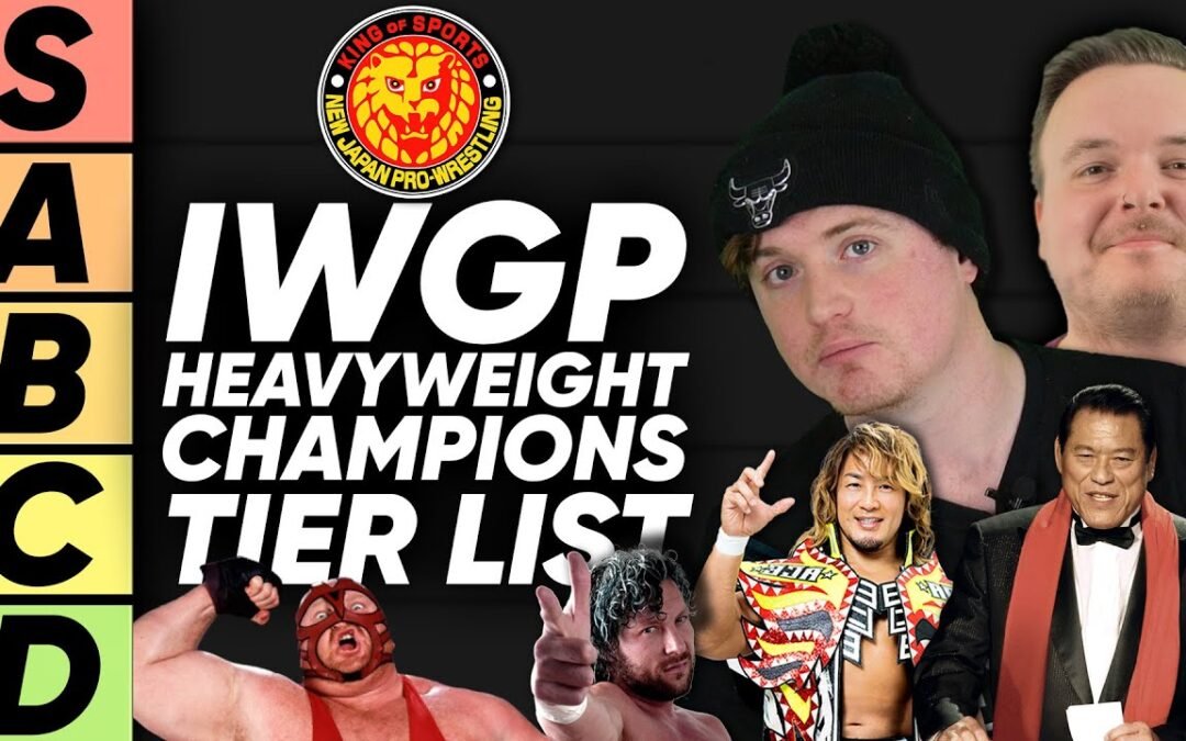 TIER LIST: NJPW IWGP Heavyweight Champions