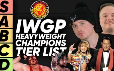 TIER LIST: NJPW IWGP Heavyweight Champions