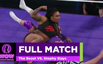 The Beast VS. Stephy Slays – WOW Women Of Wrestling – WOW Superheroes
