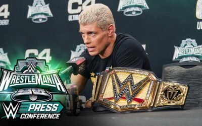 FULL SEGMENT: Cody Rhodes talks after finishing his story: WrestleMania XL Saturday Press Conference