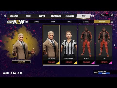AEW Fight Forever – Full Roster & All Unlockables