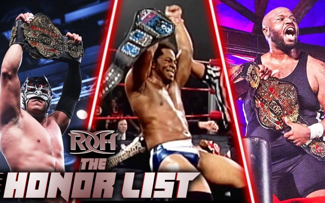 10 Greatest TV Title Wins! ROH The Honor List