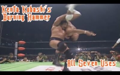 Kenta Kobashi's Burning Hammer (All 7 Uses)